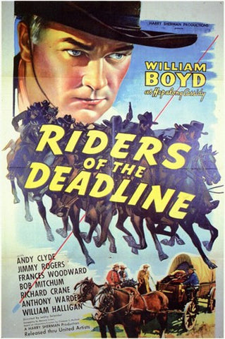 Riders of the Deadline Movie Poster Print