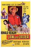 Law and Order Movie Poster Print