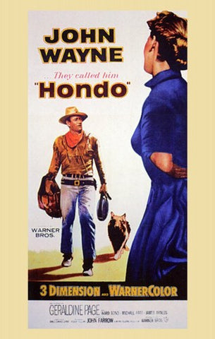 Hondo Movie Poster Print