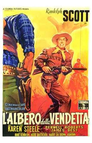 Ride Lonesome Movie Poster Print