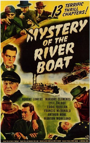 Mystery of the River Boat Movie Poster Print