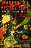 Manhunt of Mystery Island Movie Poster Print
