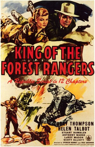 King of the Forest Rangers Movie Poster Print