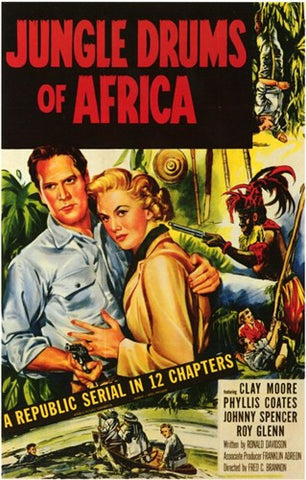 Jungle Drums of Africa Movie Poster Print