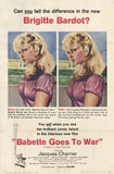 Babette Goes to War Movie Poster Print