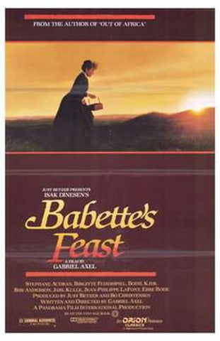 Babette's Feast Movie Poster Print