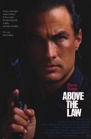 Above the Law Movie Poster Print