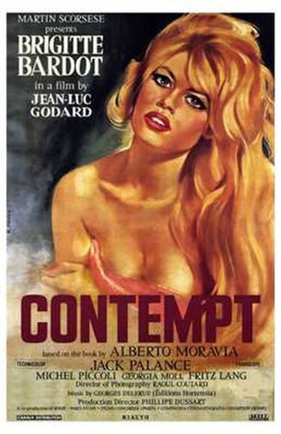 Contempt Movie Poster Print