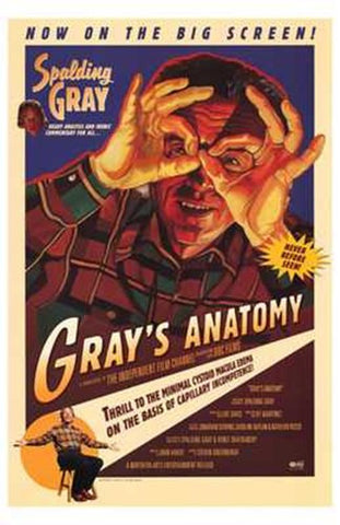 Gray's Anatomy Movie Poster Print