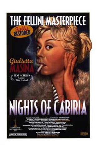 Nights of Cabiria (1987) Movie Poster Print
