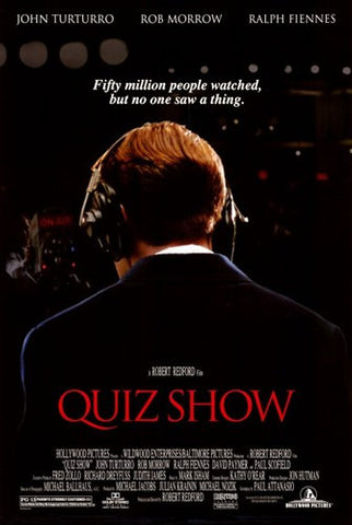 Quiz Show Movie Poster Print