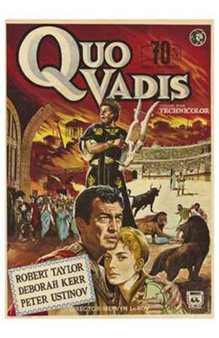 Quo Vadis Movie Poster Print