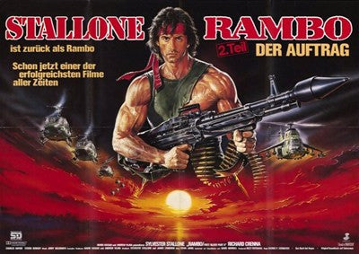 Rambo: First Blood  PMovie2 Movie Poster Print