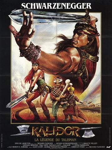 Red Sonja, c.1985 - style A (French) Movie Poster Print