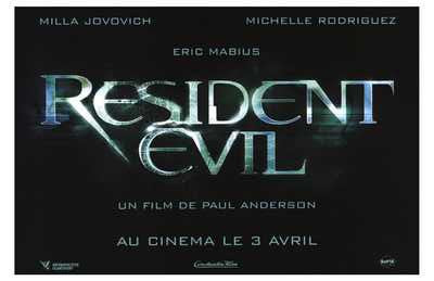 Resident Evil Movie Poster Print