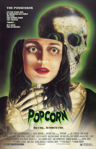 Popcorn Movie Poster Print