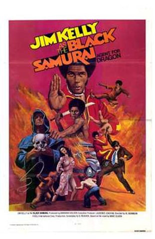 Black Samurai Movie Poster Print