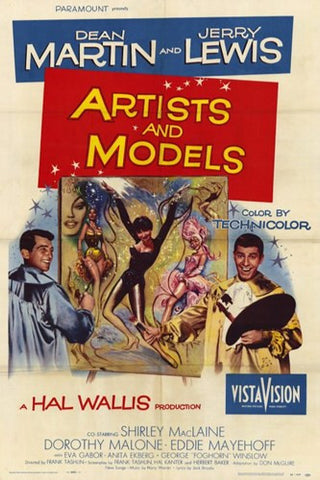 Artists and Models Movie Poster Print