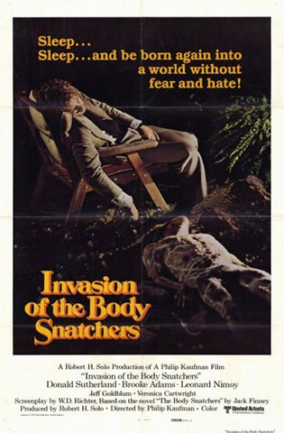 Invasion of the Body Snatchers Movie Poster Print