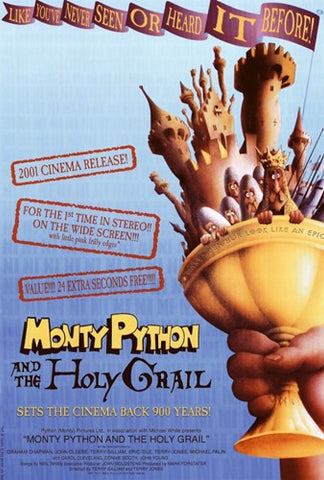 Monty Python and the Holy Grail Movie Poster Print