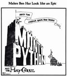 Monty Python and the Holy Grail Movie Poster Print