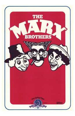 Marx Brothers Movie Poster Print