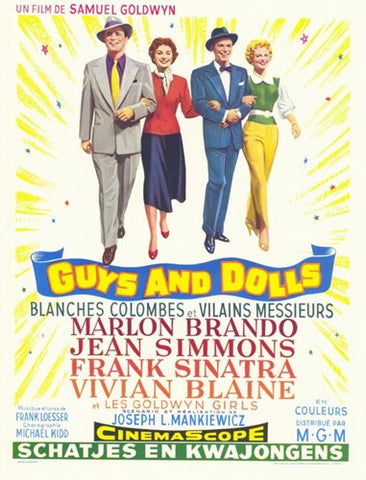 Guys and Dolls Movie Poster Print