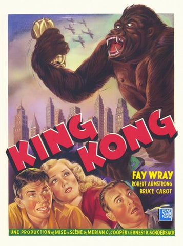 King Kong Movie Poster Print