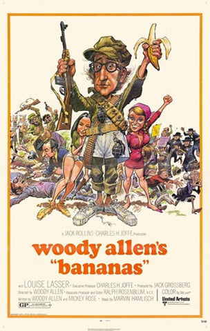 Bananas Movie Poster Print