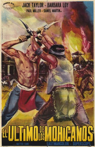 Last of the Mohicans Movie Poster Print