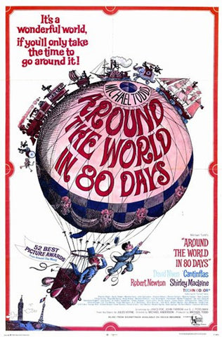 Around the World in 80 Days Movie Poster Print