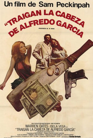 Bring Me the Head of Alfredo Garcia Movie Poster Print