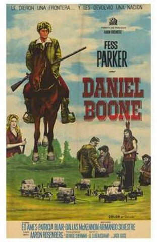 Daniel Boone (Tv) Movie Poster Print