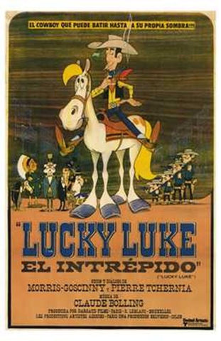 Lucky Luke Movie Poster Print