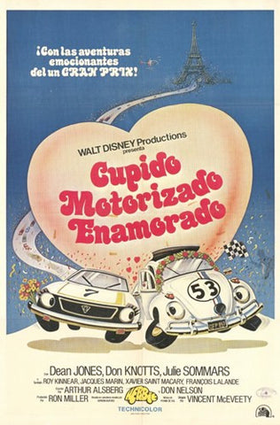 Herbie Goes to Monte Carlo Movie Poster Print