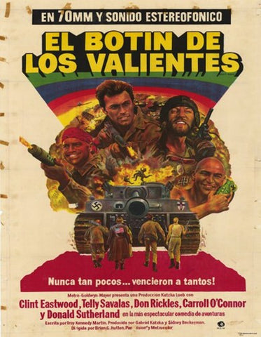 Kelly's Heroes Movie Poster Print