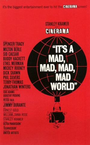 It's a Mad Mad Mad Mad World Movie Poster Print