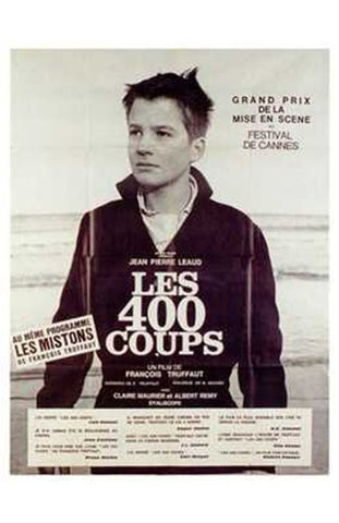 400 Blows Movie Poster Print