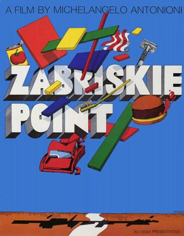 Zabriskie Point Movie Poster Print