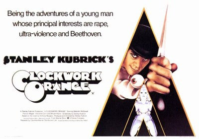 Clockwork Orange Movie Poster Print