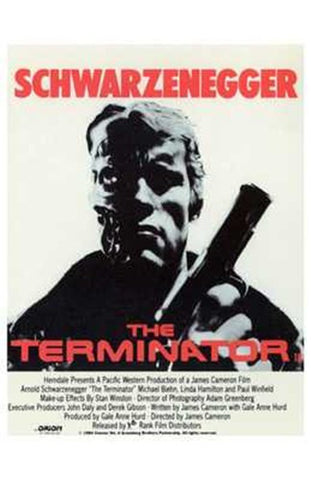 The Terminator - style C Movie Poster Print