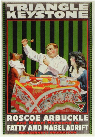 Fatty and Mabel Adrift Movie Poster Print