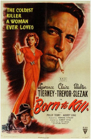 Born to Kill Movie Poster Print