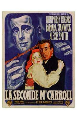 The Two Mrs Carrolls Movie Poster Print