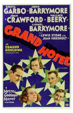 Grand Hotel Movie Poster Print