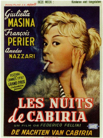 Nights of Cabiria Movie Poster Print