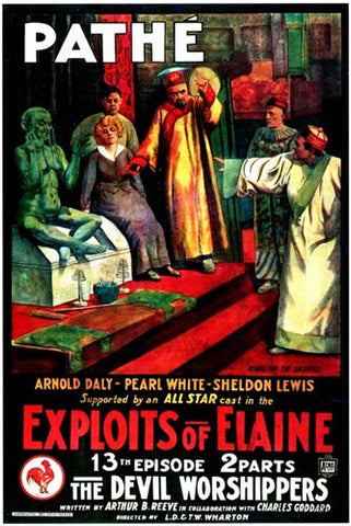 Exploits of Elaine Movie Poster Print