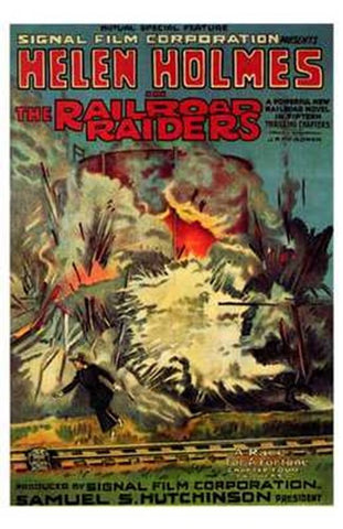 The Railroad Raiders Movie Poster Print