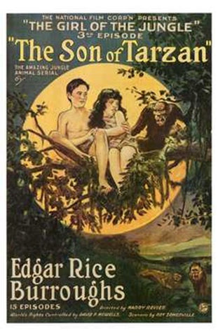 The Son of Tarzan, c.1920 - style A Movie Poster Print