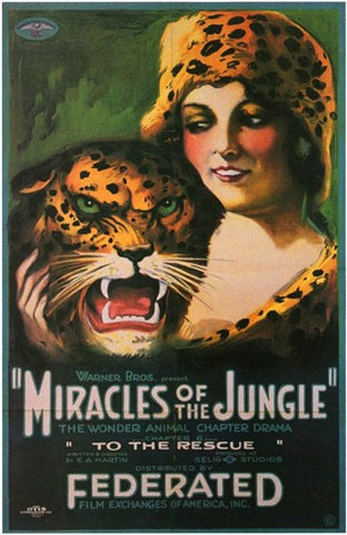 Miracles of the Jungle Movie Poster Print
